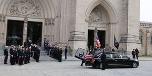George H.W. Bush funeral hearse