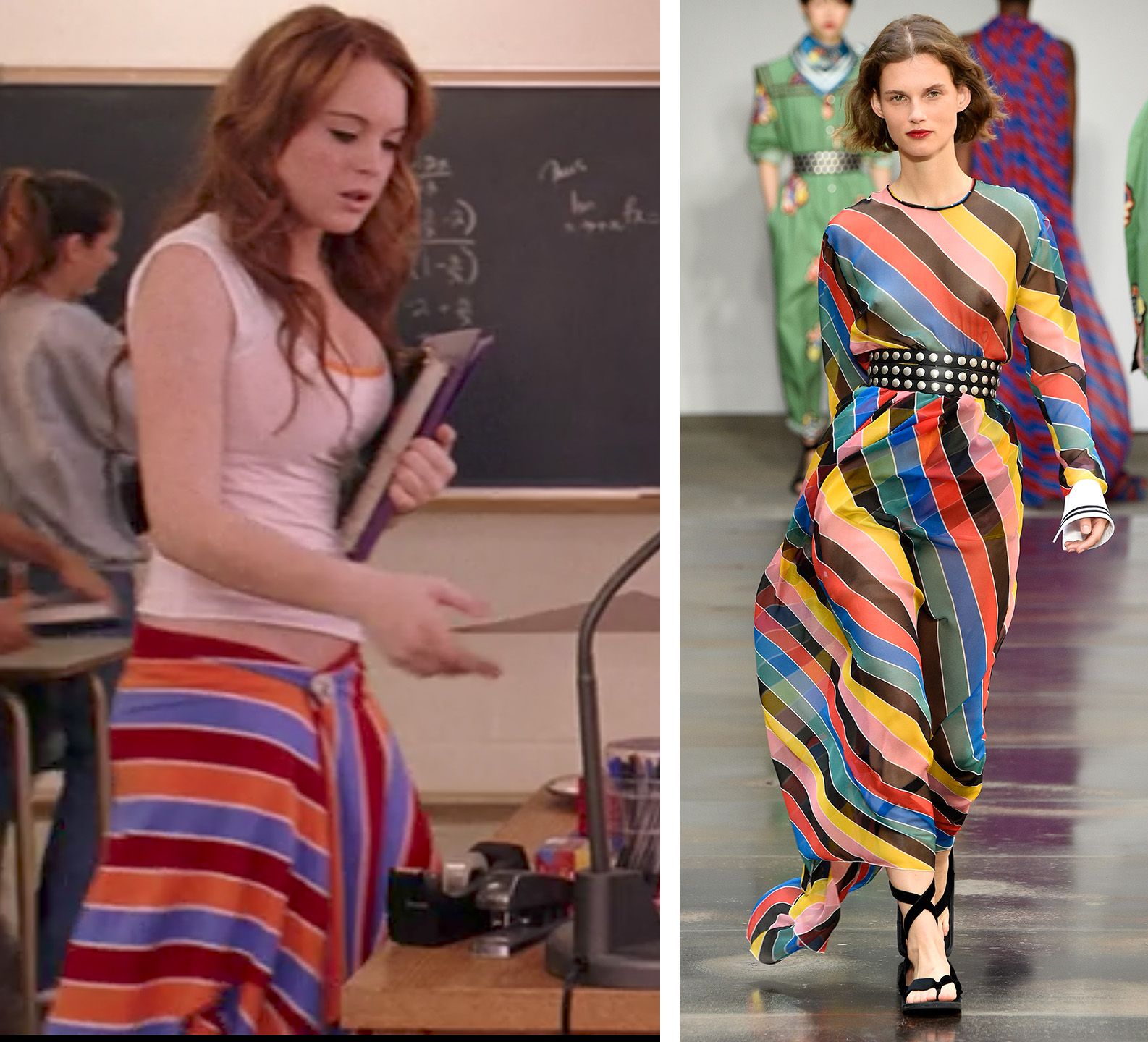 Mean girls Cady Heron recreated outfit #meangirls #cadymeangirls #cady, Mean  Girls Outfit