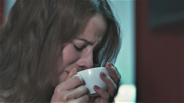 café con aroma de mujer