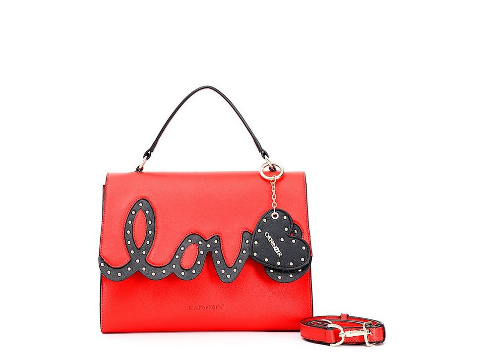 Bag, Handbag, Red, Shoulder bag, Fashion accessory, Material property, Chain, Font, Coquelicot, Luggage and bags, 