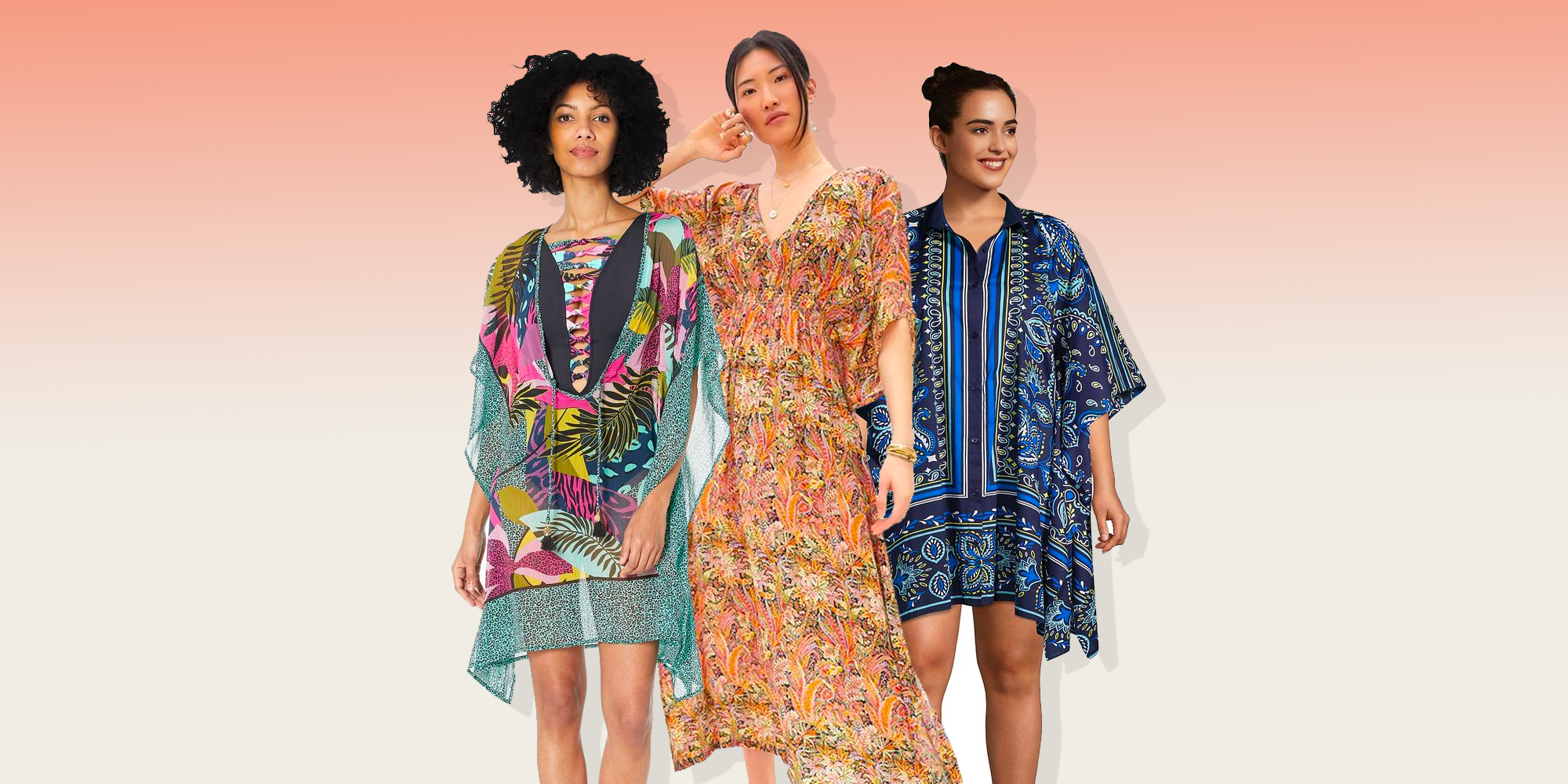 Summer kaftans and store dresses