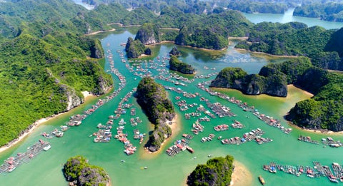 Seven natural wonders of the world: Halong Bay