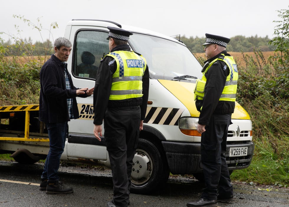 cain dingle, police, emmerdale