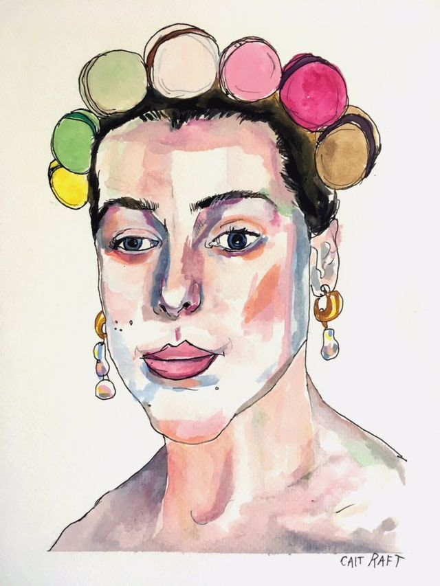 Face, Watercolor paint, Illustration, Cheek, Head, Nose, Art, Eyebrow, Forehead, Fashion illustration, 