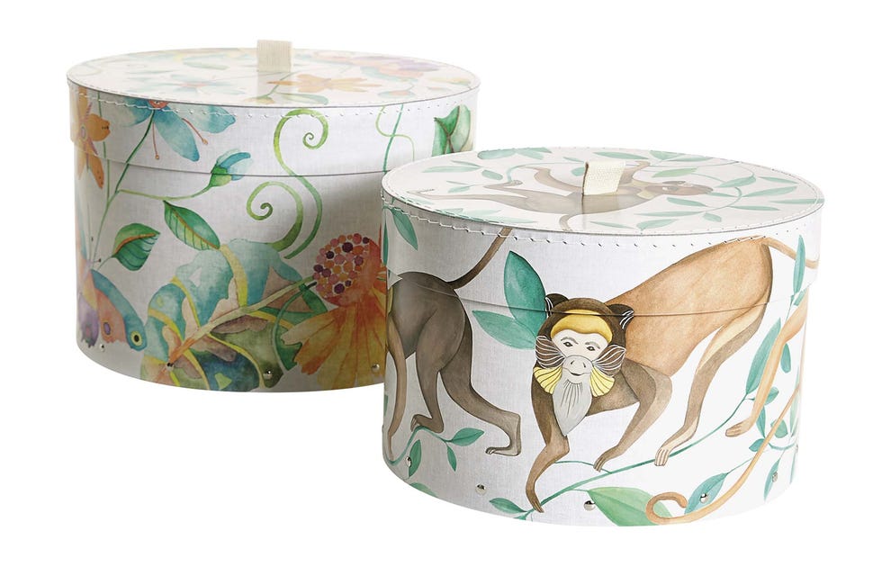 Cajas con dibujos de animales