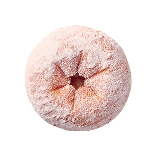 Doughnut, Food, Bagel, Cuisine, Peach, Cider doughnut, Baked goods, Dish, Pastry, 