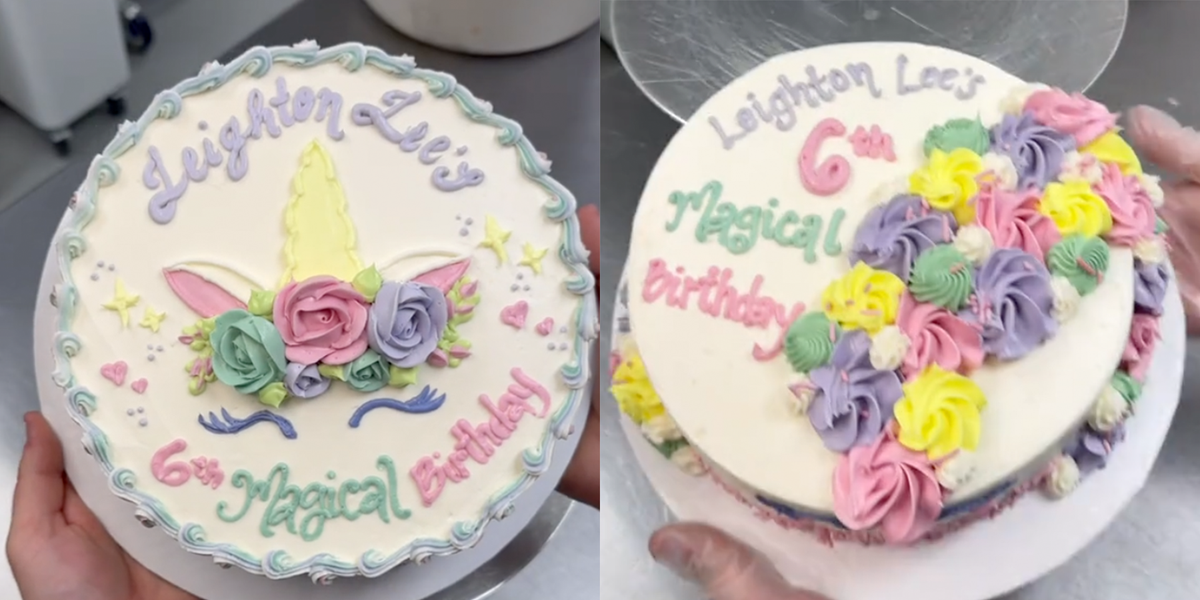 Unicorn Birthday Cake Goes Viral For Being 'Ugly'