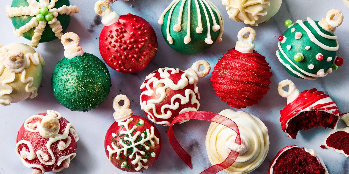 preview for Our Cake Ball Ornaments Are Worthy Of Decorating Any Christmas Tree