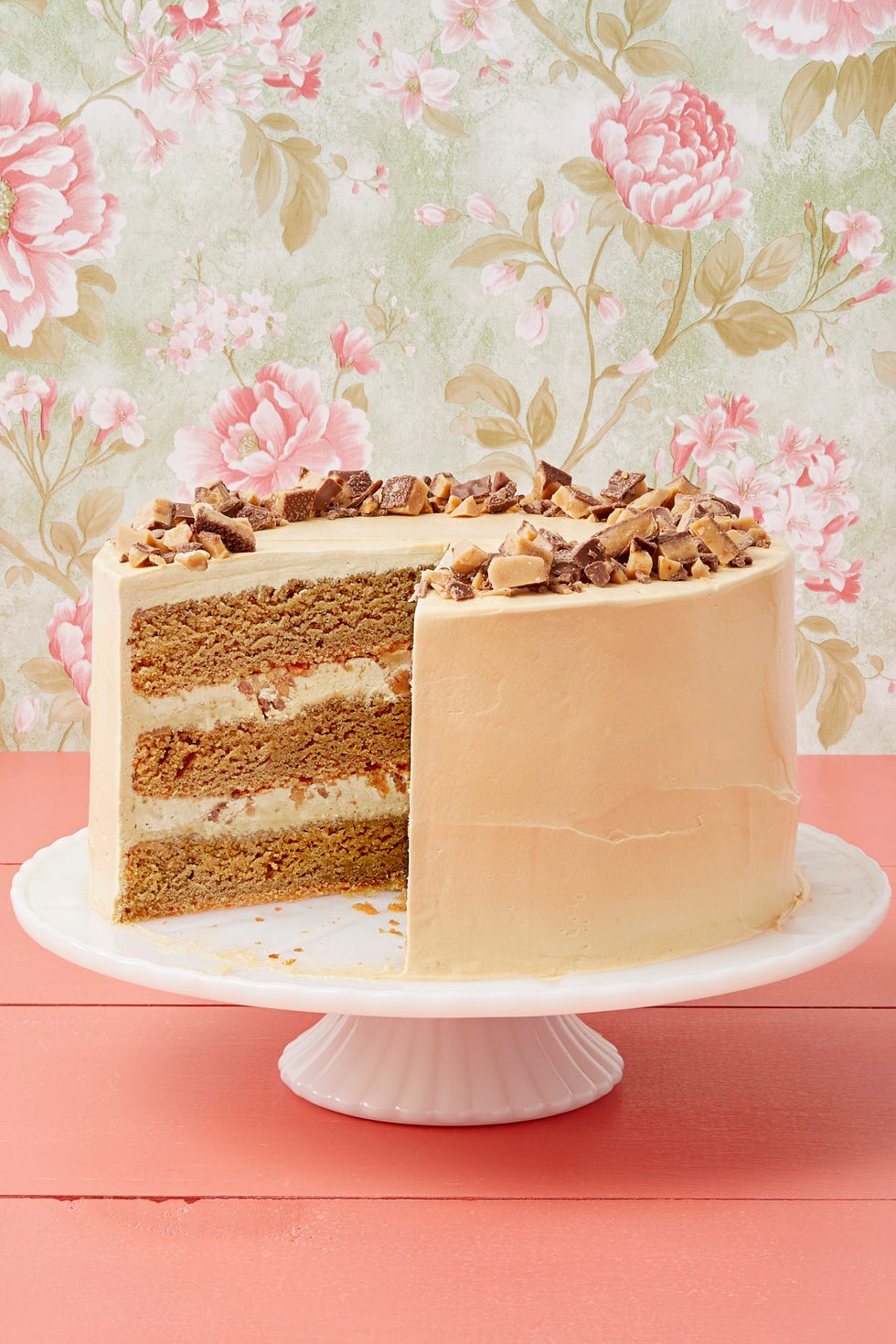 cake decorating ideas coffee toffee crunch