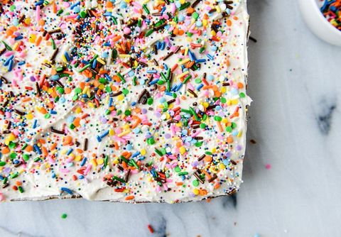 cake decorating ideas confetti sprinkles