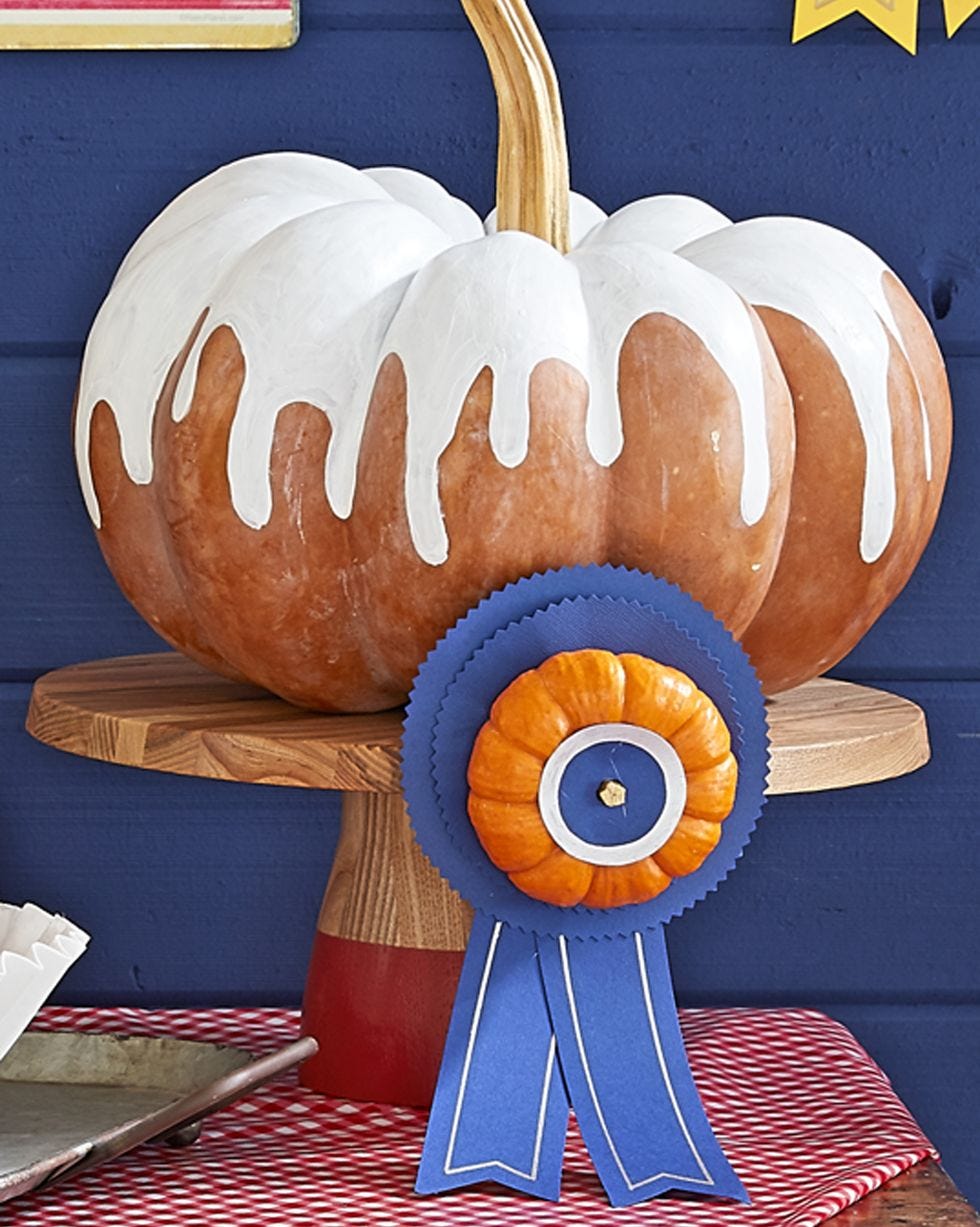 una calabaza de halloween con premio