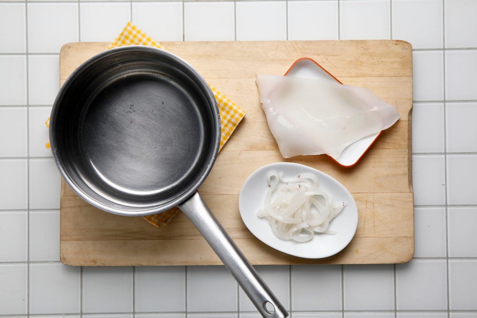 receta de calamares con salsa paso 2