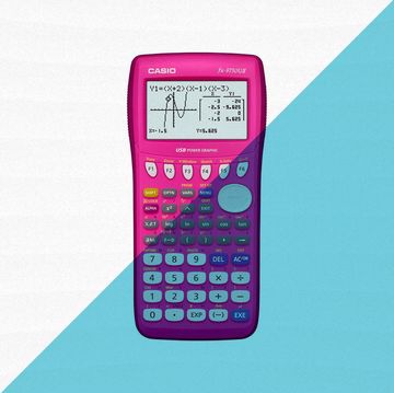 casio pink graphing calculator lead
