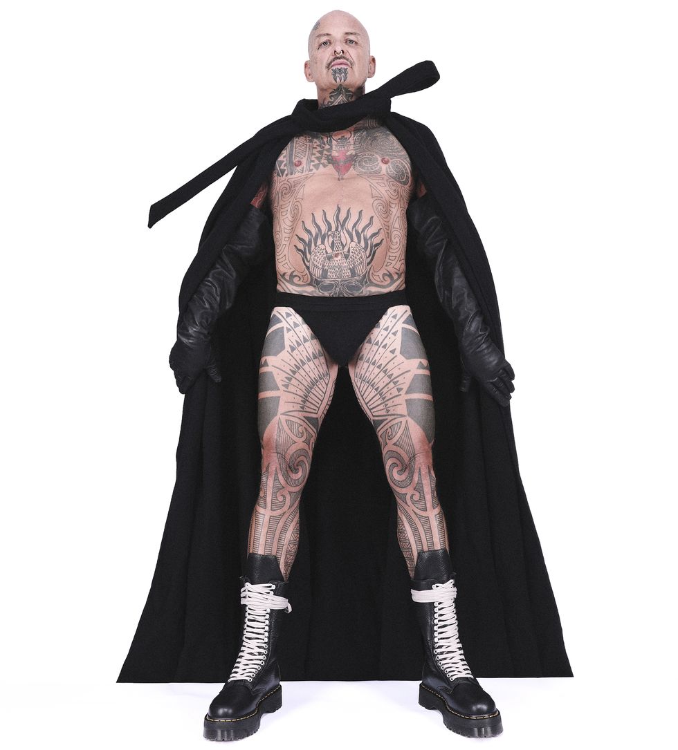 ron athey in the 18 eyelet 1918 boot