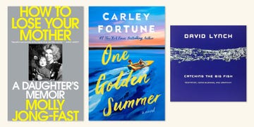 how to lose your mother by molly jong fast, one golden summer by carley fortune, catching the big fish by david lynch