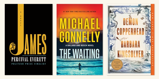 james, percival everett, the waiting, michael connelly, demon copperhead, barbara kingsolver