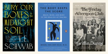 books, california bestsellers, bury our bones in the midnight soil by ve schwab, the body keeps the score by bessel van der kolk, the friday afternoon club by griffin dunne