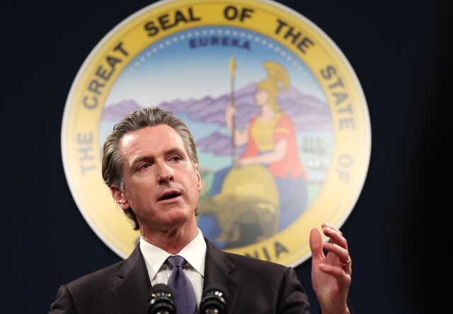 California Governor Gavin Newsom