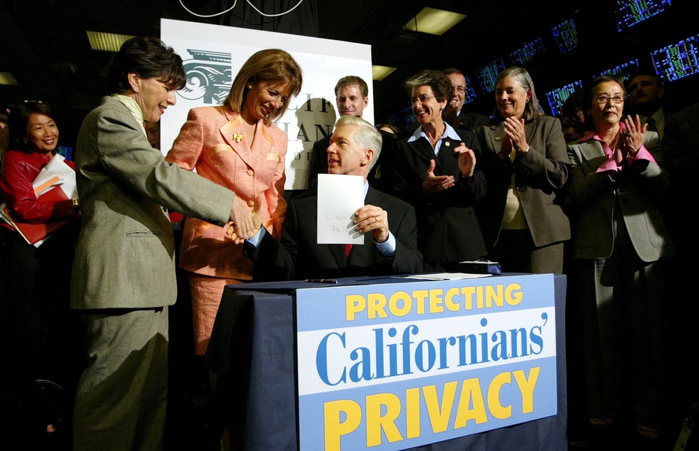 California Governor Davis Signs Groundbreaking Financial Privacy Legislation