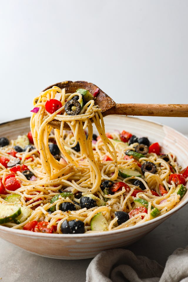 California Spaghetti Salad Is the Summer's Newest Potluck Dish