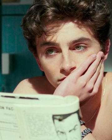 timothee chalamet en call me by your name