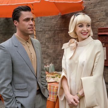 call the midwife season 11 olly rix as matthew and helen george as trixie