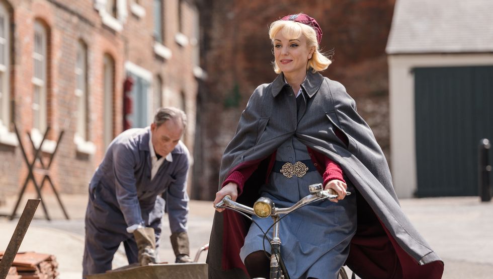 helen george as trixie in call the midwife season 11