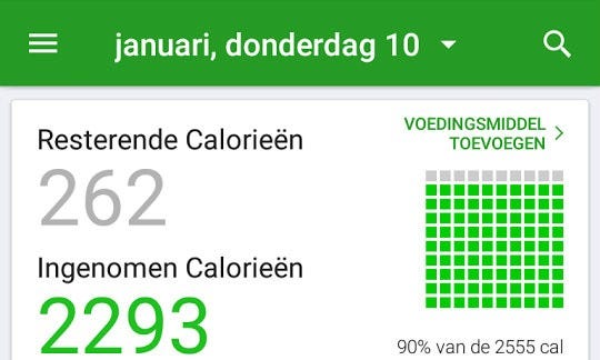 afvallen, app, fatsecret. calorie, calorieteller