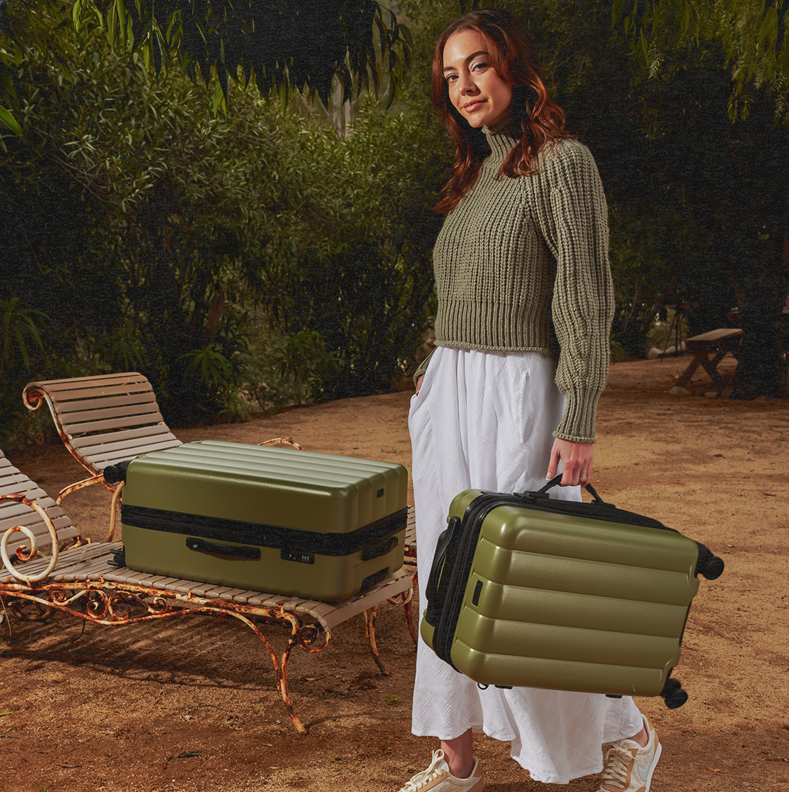 Shopping Alert! This 8-Piece Luggage Set from CALPAK Is 45% Off Right Now