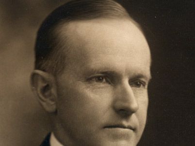 calvin coolidge young