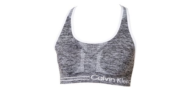 Calvin Klein Performance Women's Medium Impact Sports Bra, Moon Rock, Large  : : Clothing, Shoes & Accessories