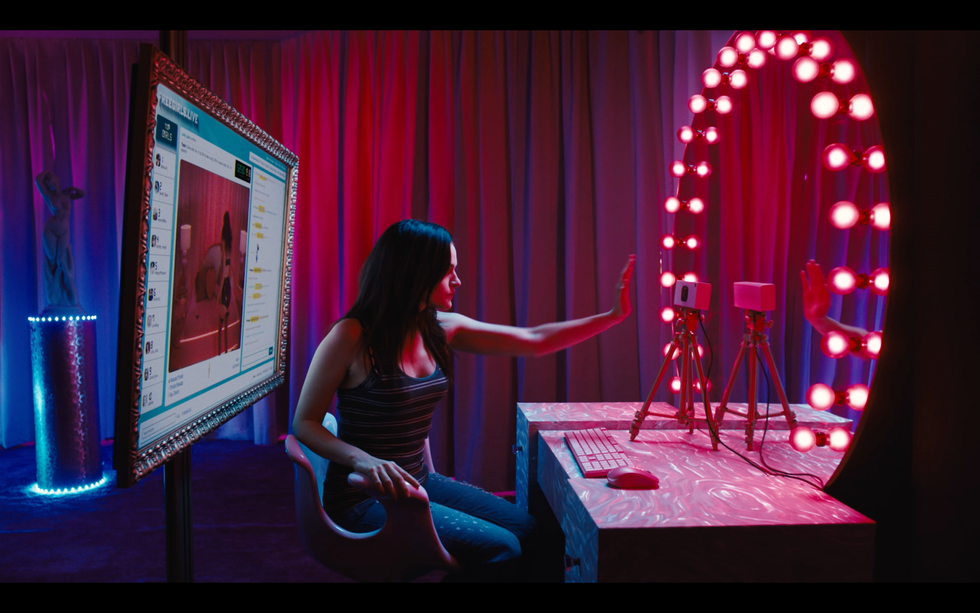 still from cam on netflix