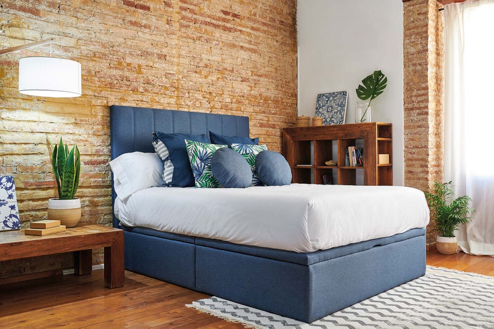 Cama con almacenaje
