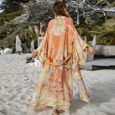 kimonos largos de tendencia de asequibles y españolas