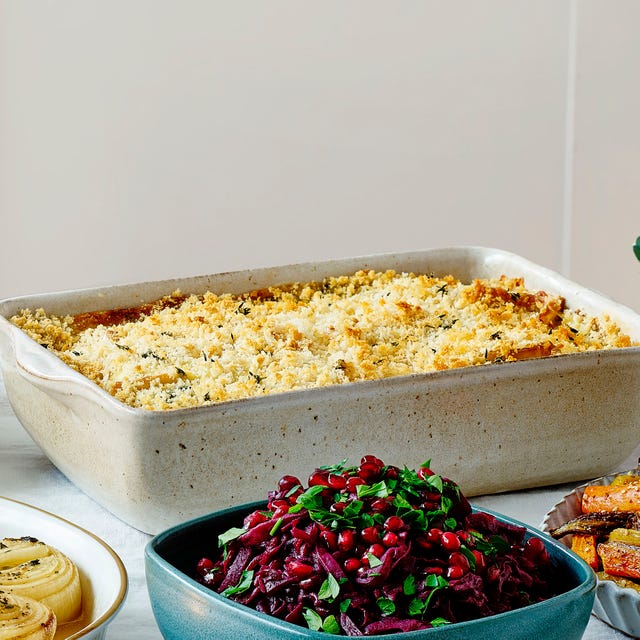 best christmas side dishes camembert and root veg gratin