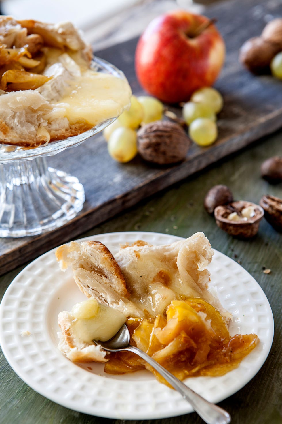 camembert en hojaldre al horno