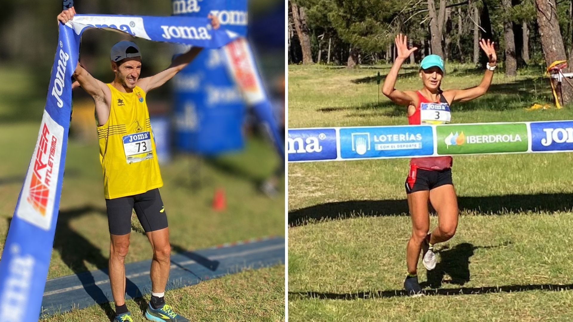 García y Sara Alonso, campeones carreras de montaña