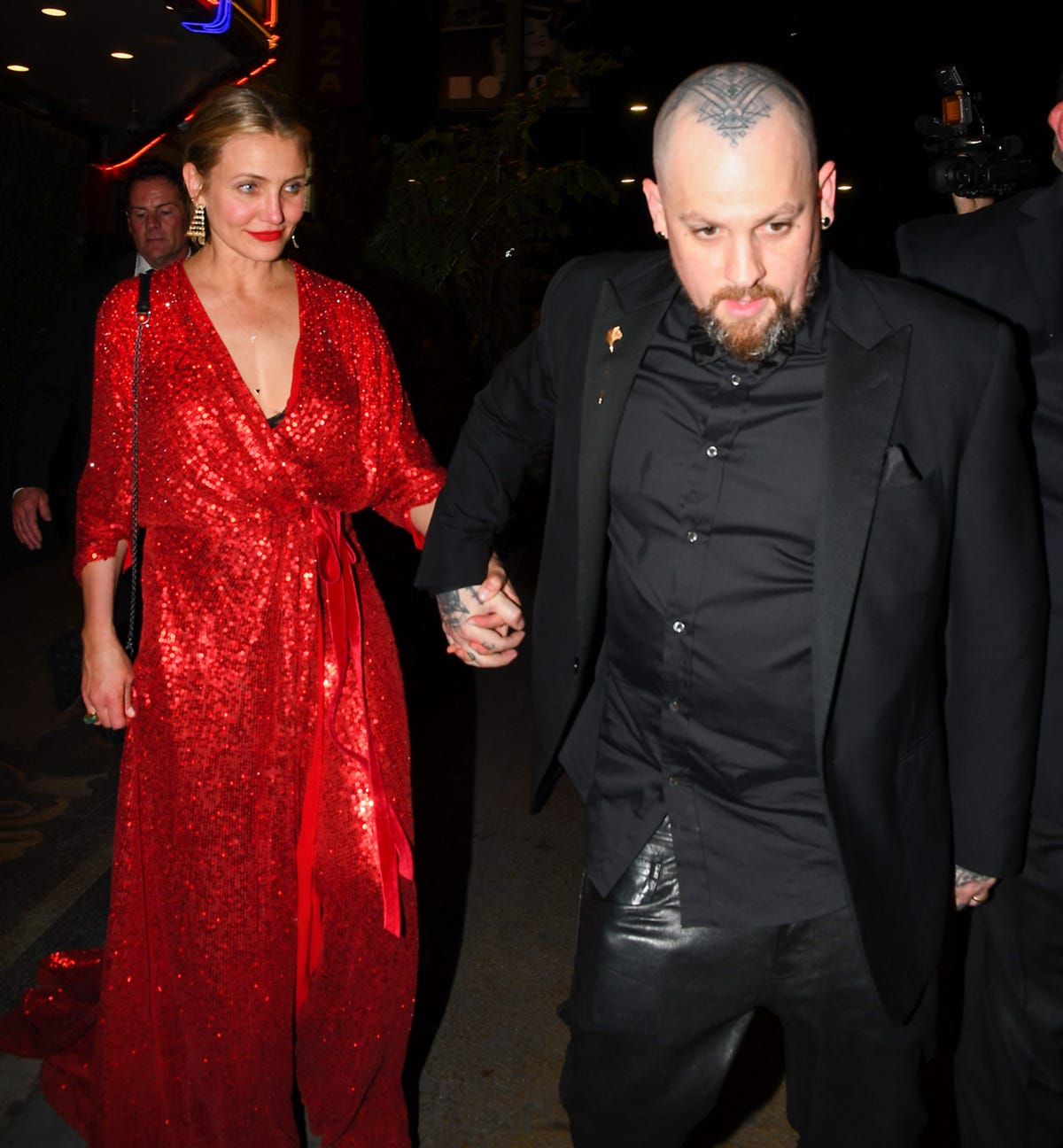 boda cameron diaz y benji madden