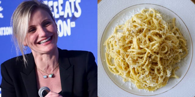 cameron diaz, pasta