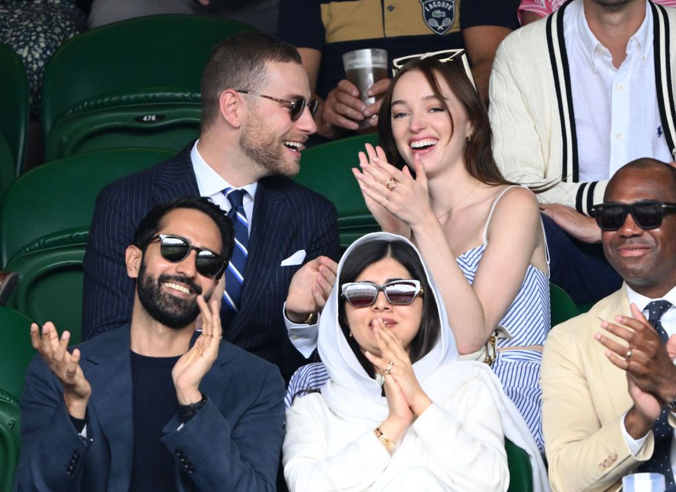 celebrity sightings at wimbledon 2023 day 7
