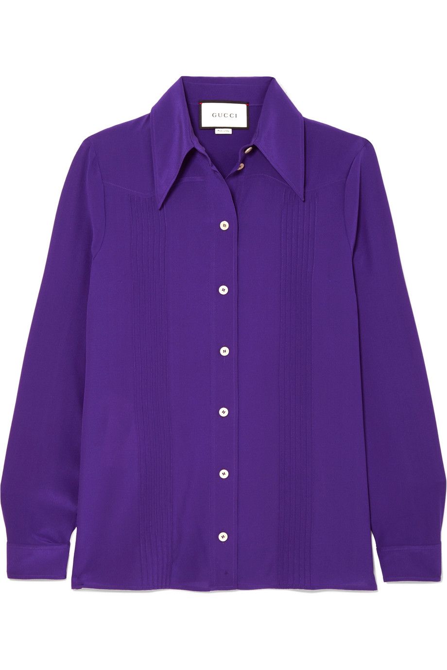 Clothing, Violet, Purple, Sleeve, Collar, Button, Outerwear, Shirt, Dress shirt, Magenta, 