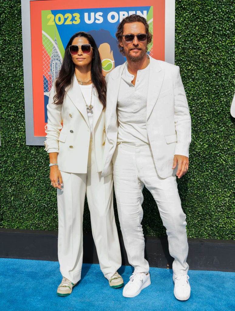 celebrities attend the 2023 us open tennis championships day 14