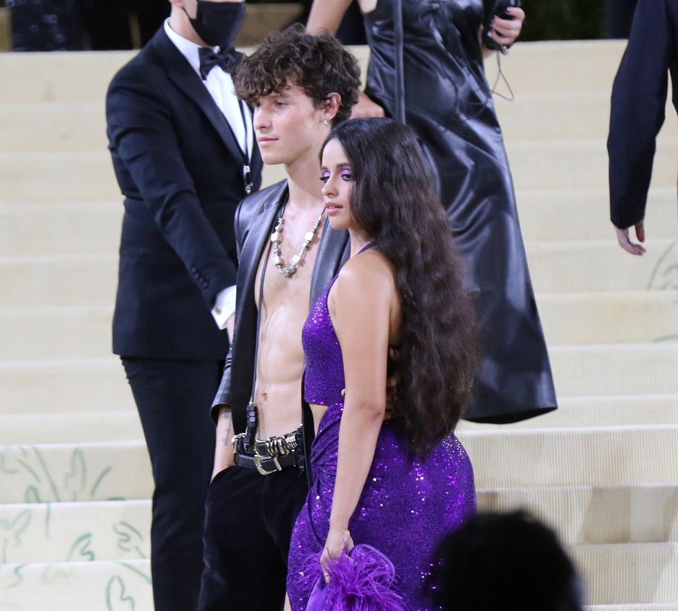 Camila Cabello Wows in Crop Top & Skirt at Met Gala With Shawn