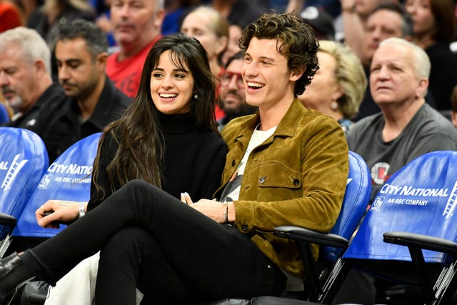 Celebrities At The Los Angeles Clippers Game