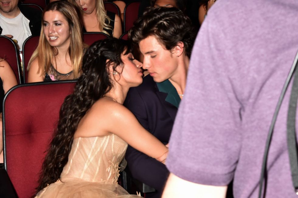 Camila Cabello and Shawn Mendes were all over each other at the AMAs