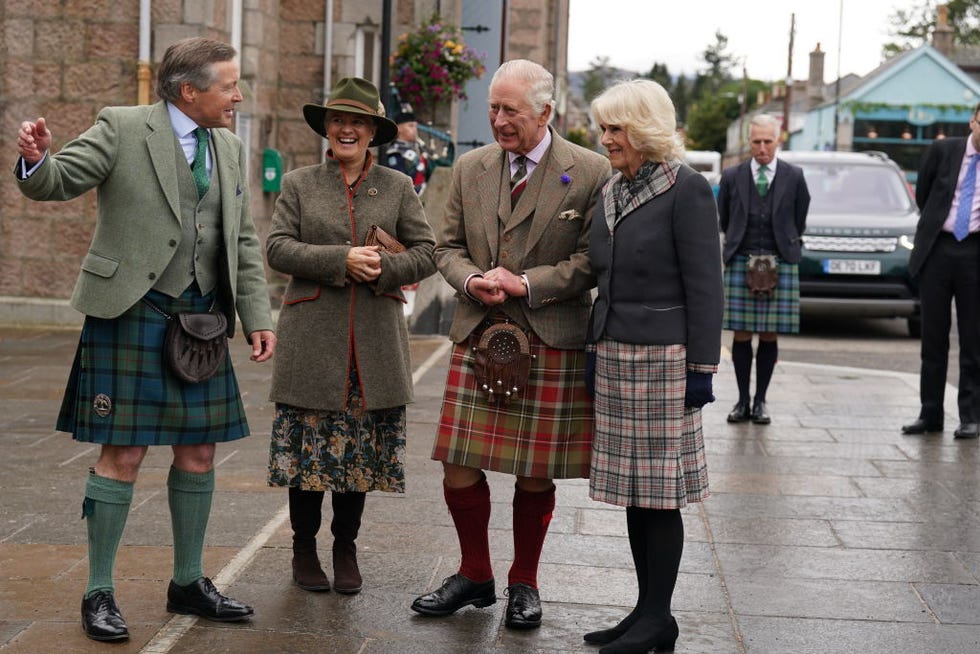 Camilla, Queen Consort, visits Aberdeenshire, Scotland