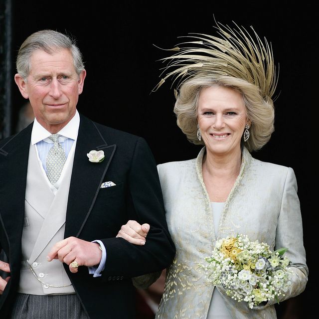 Camilla and Charles marriage at Windsor Castle on April 9, 2005