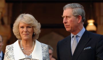 charles  camilla in egypt day 1