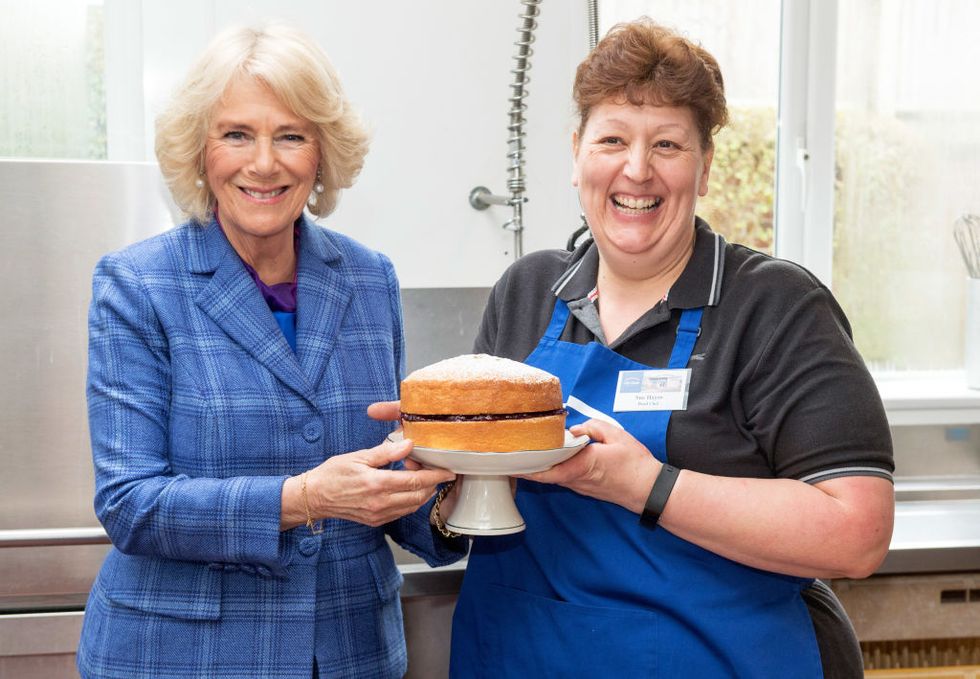the duchess of cornwall visits the fair day centre
