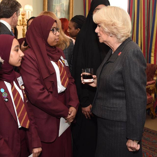 The Duchess Of Cornwall Hosts A Reception For 'WOW - Women Of The World Festival'